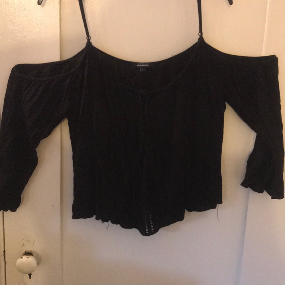 over the shoulder top